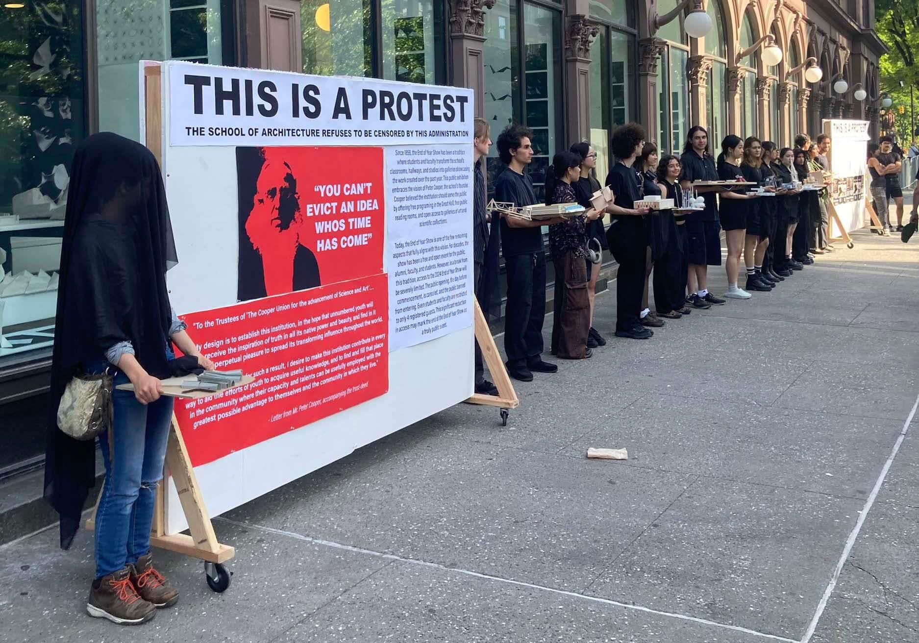 Amid Gaza protests, Cooper Union students move presentations off ...